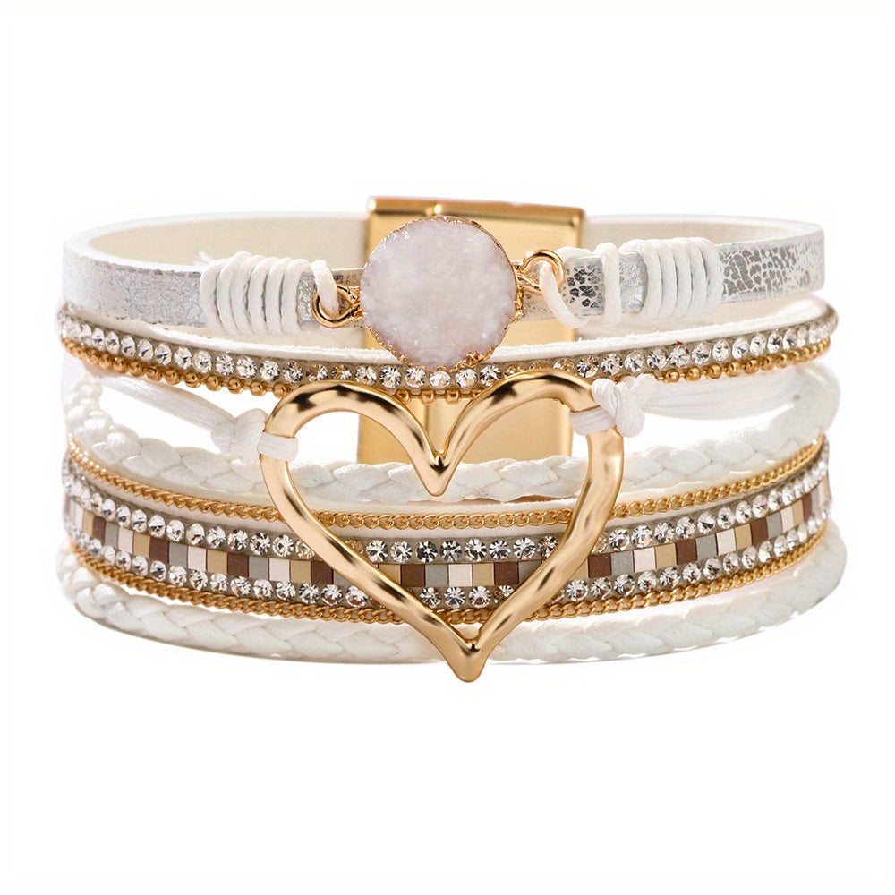 Boho Multi-Layer Leather Bracelet