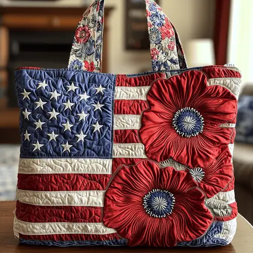 Freedom Rose | Handmade Quilt Bag