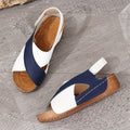 Orthopedic Sandals with Comfortable Diagonal Heel for Women