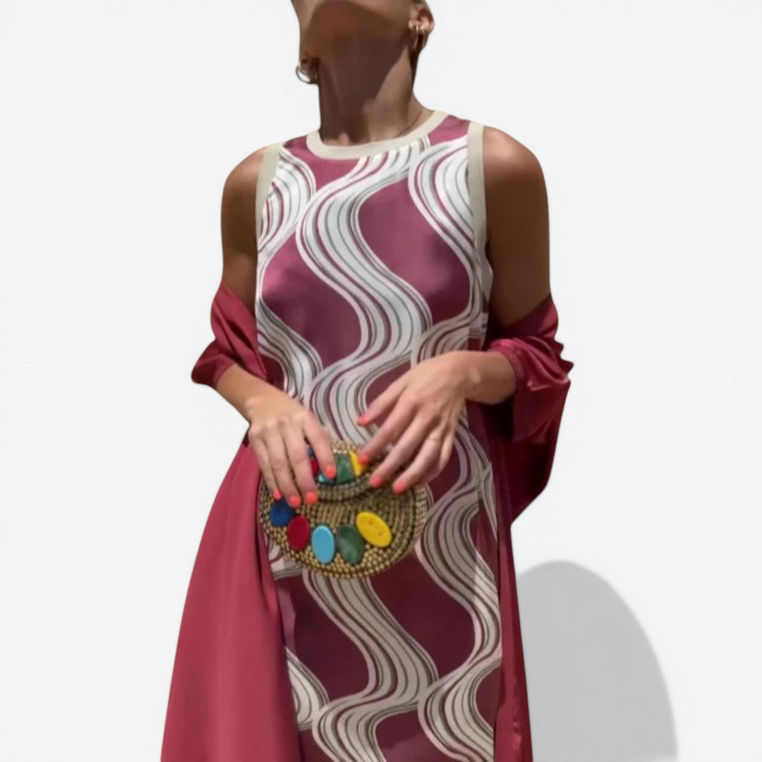 Nubia™ Printed Maxi Dress