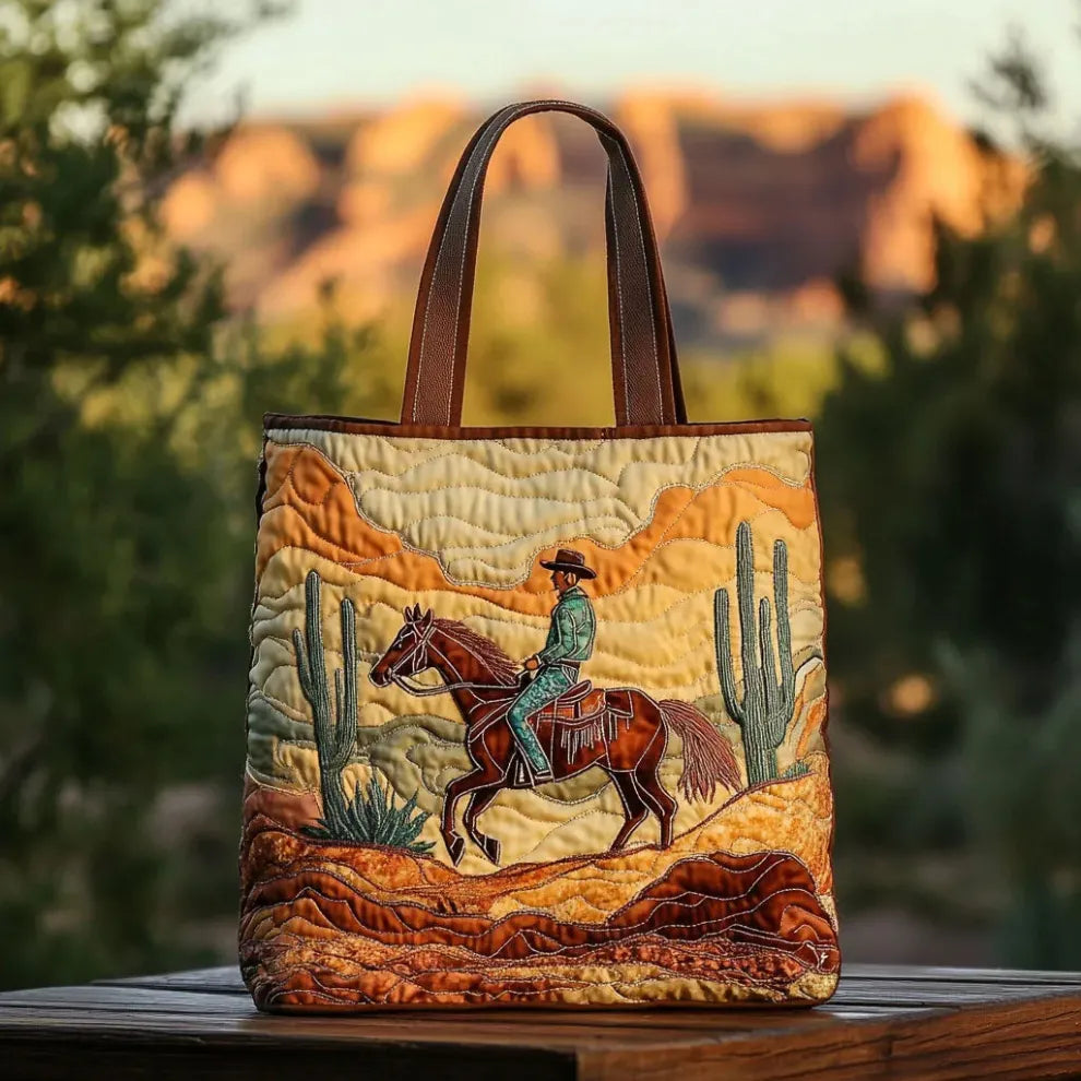 Desert Rider | Handmade Quilt Bag