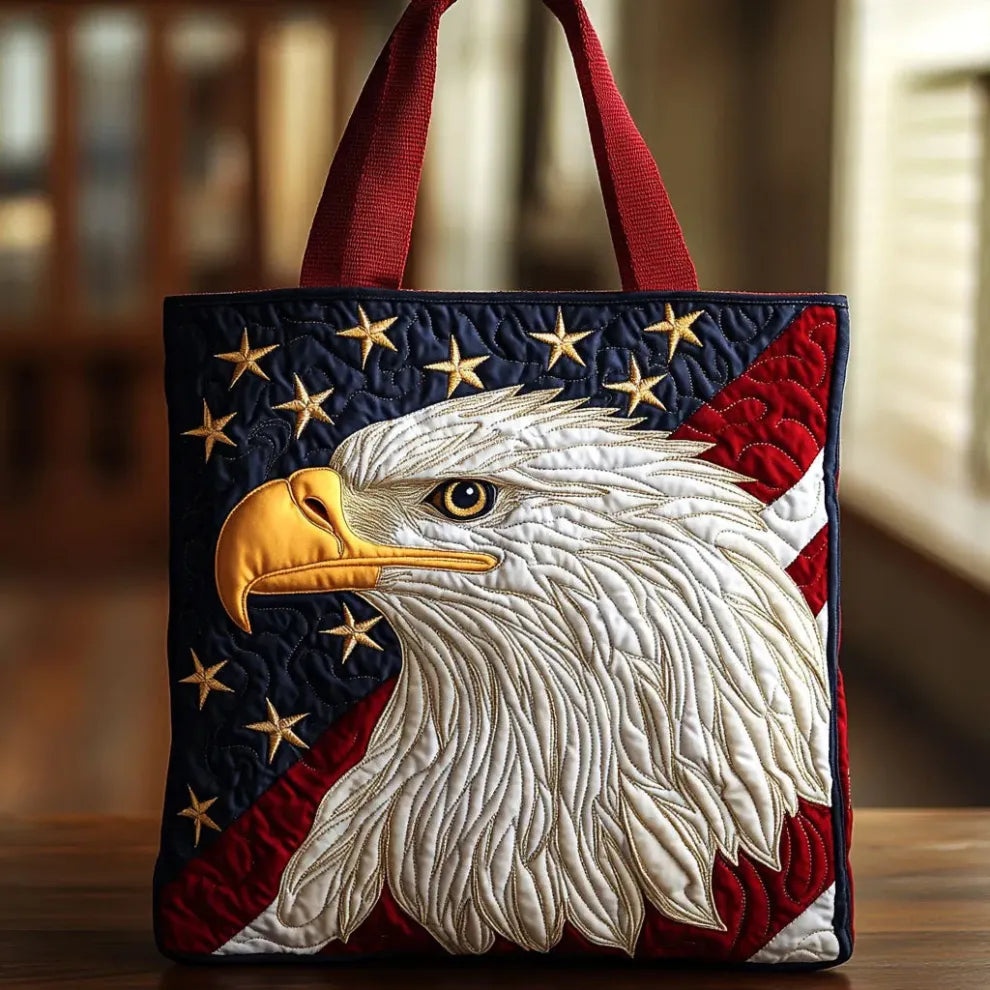 Eagle of Freedom | Handmade Quilted Bag