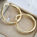 High Impact Gold Earrings