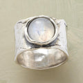 Boho Ring Made of Moonstone