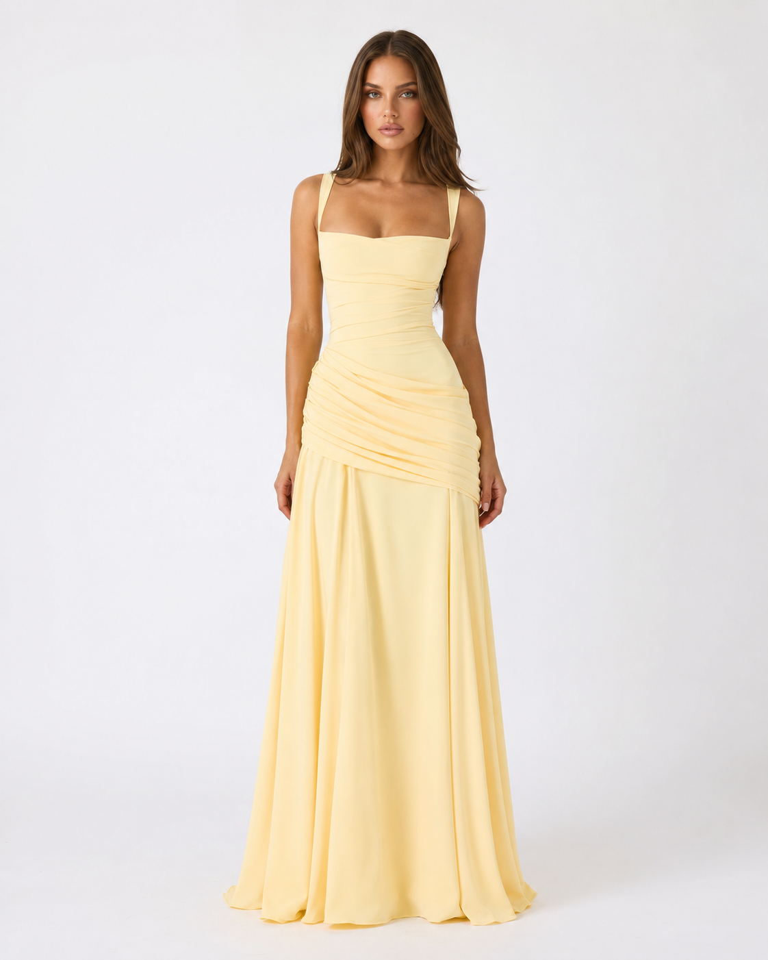 ENIE | Maxi Dress with Stunning Cut