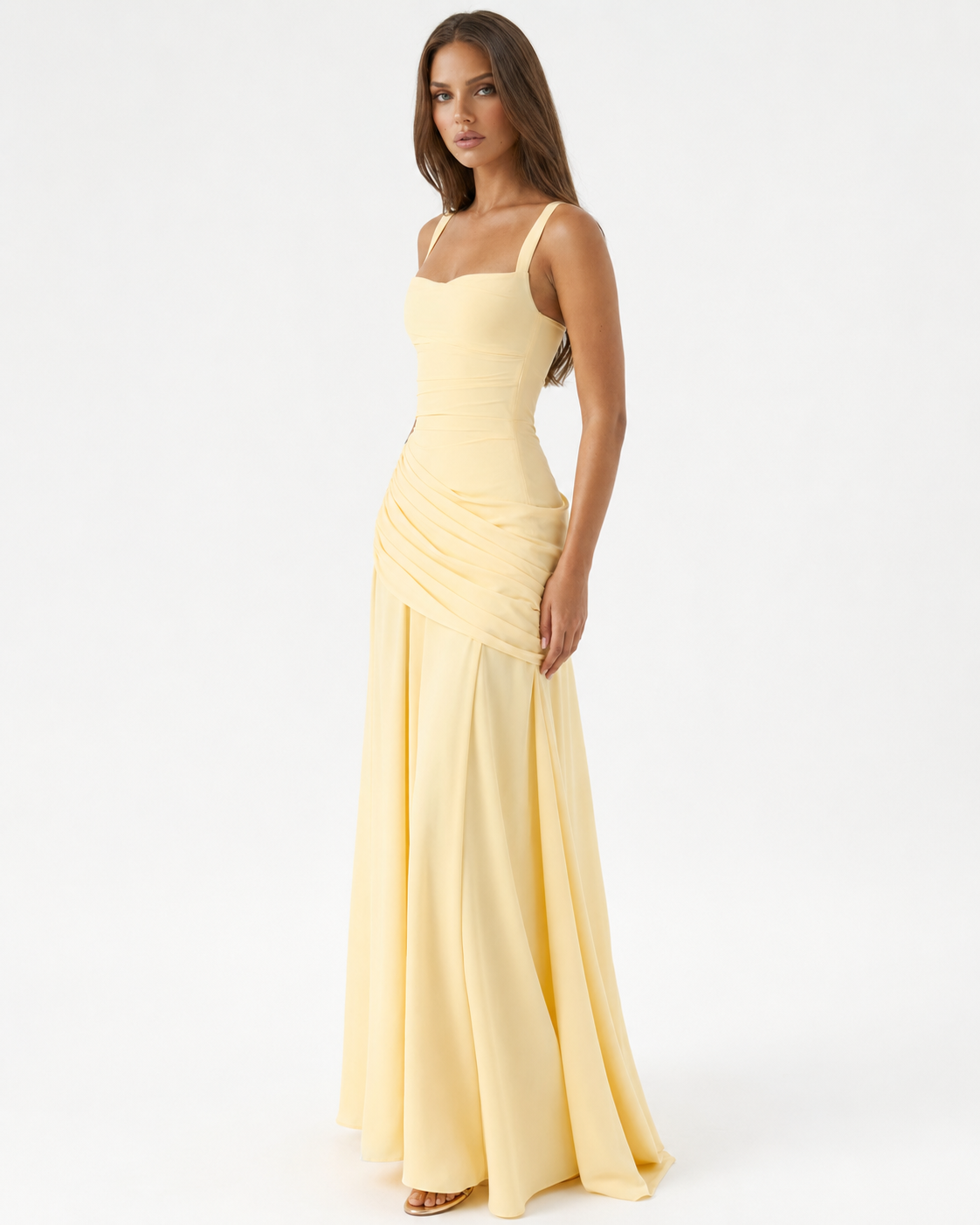 ENIE | Maxi Dress with Stunning Cut