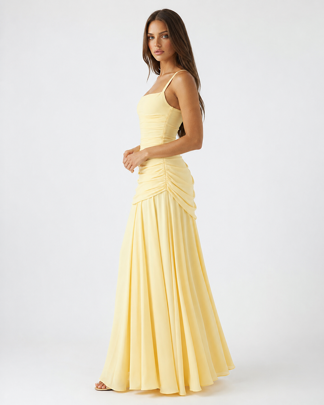ENIE | Maxi Dress with Stunning Cut