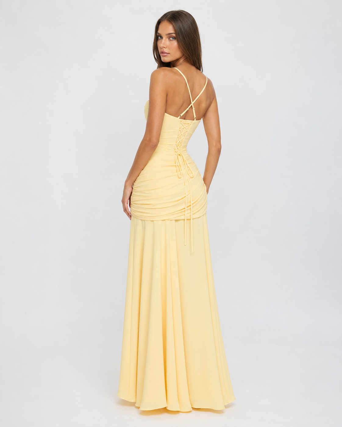 ENIE | Maxi Dress with Stunning Cut