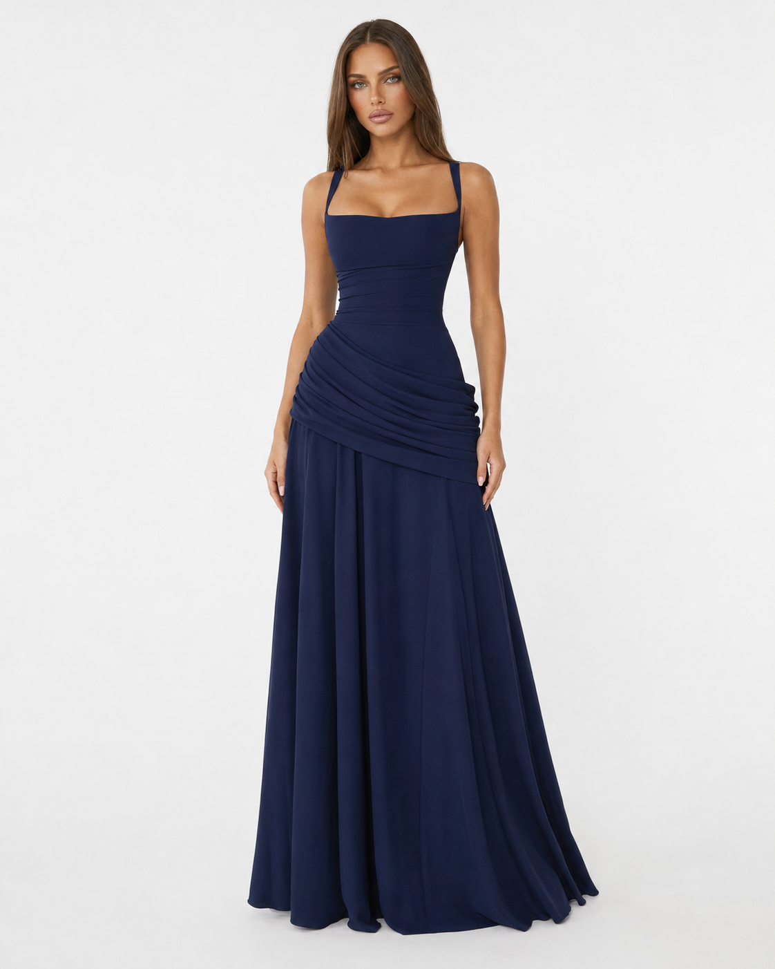 ENIE | Maxi Dress with Stunning Cut