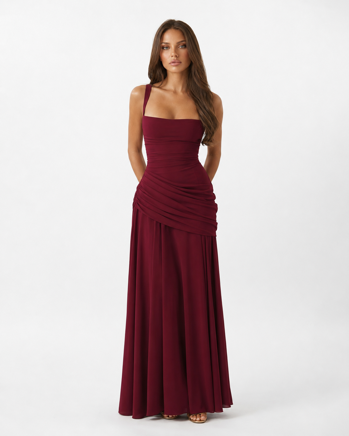 ENIE | Maxi Dress with Stunning Cut