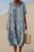 Olive Lagoon Dress