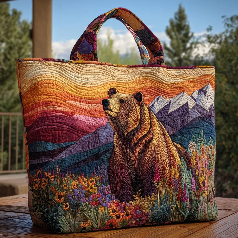 Wild Spirit | Handmade Tote Bag with Stitching