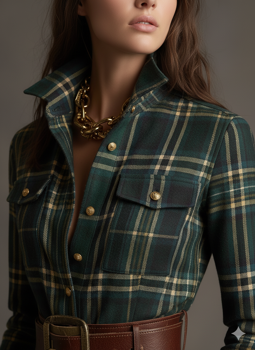 Scarlett | Shirt Dress with Belt