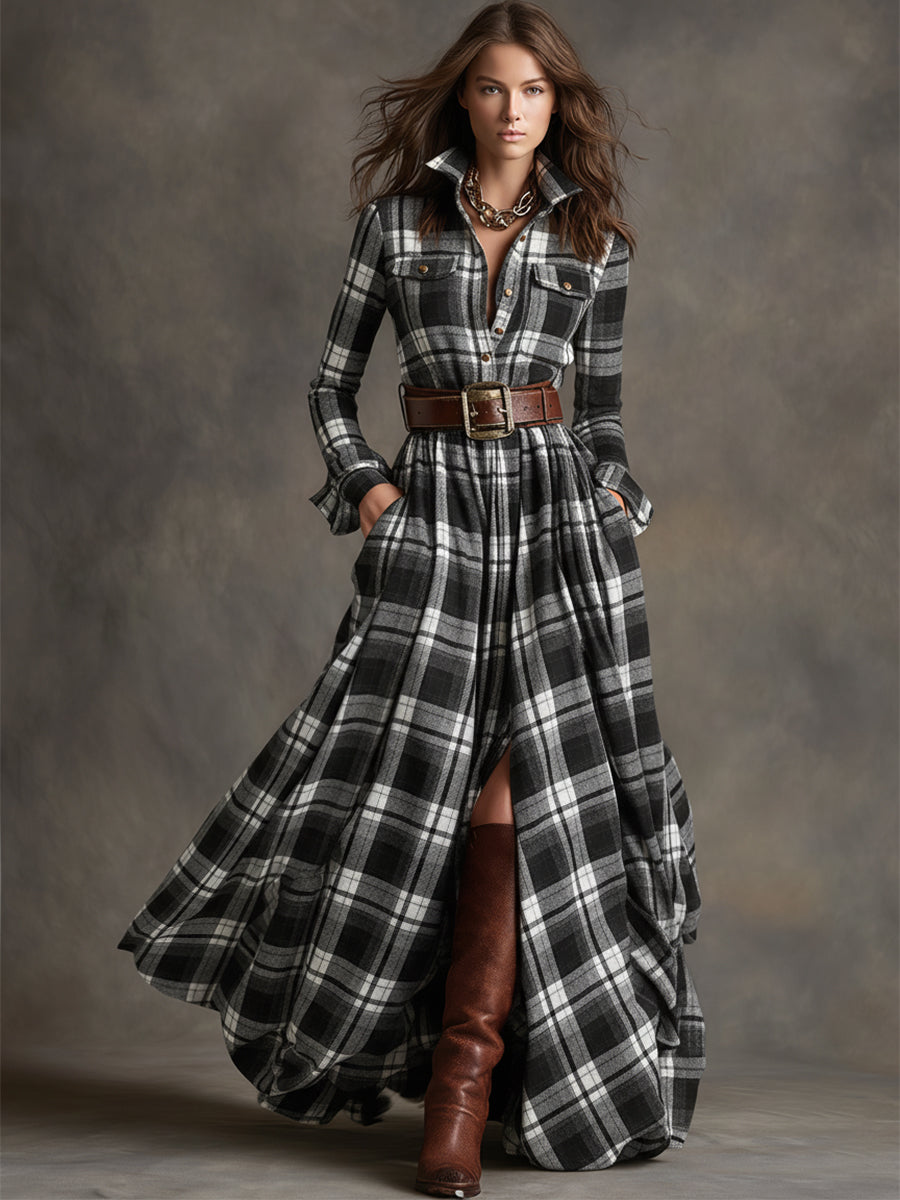 Scarlett | Shirt Dress with Belt