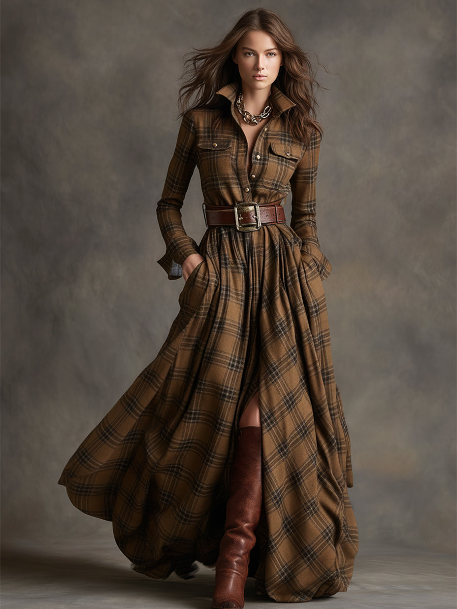 Scarlett | Shirt Dress with Belt