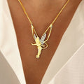 Fairy Pendant in Gold