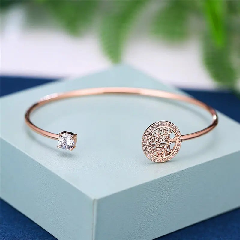 Adjustable Tree of Life Bracelet
