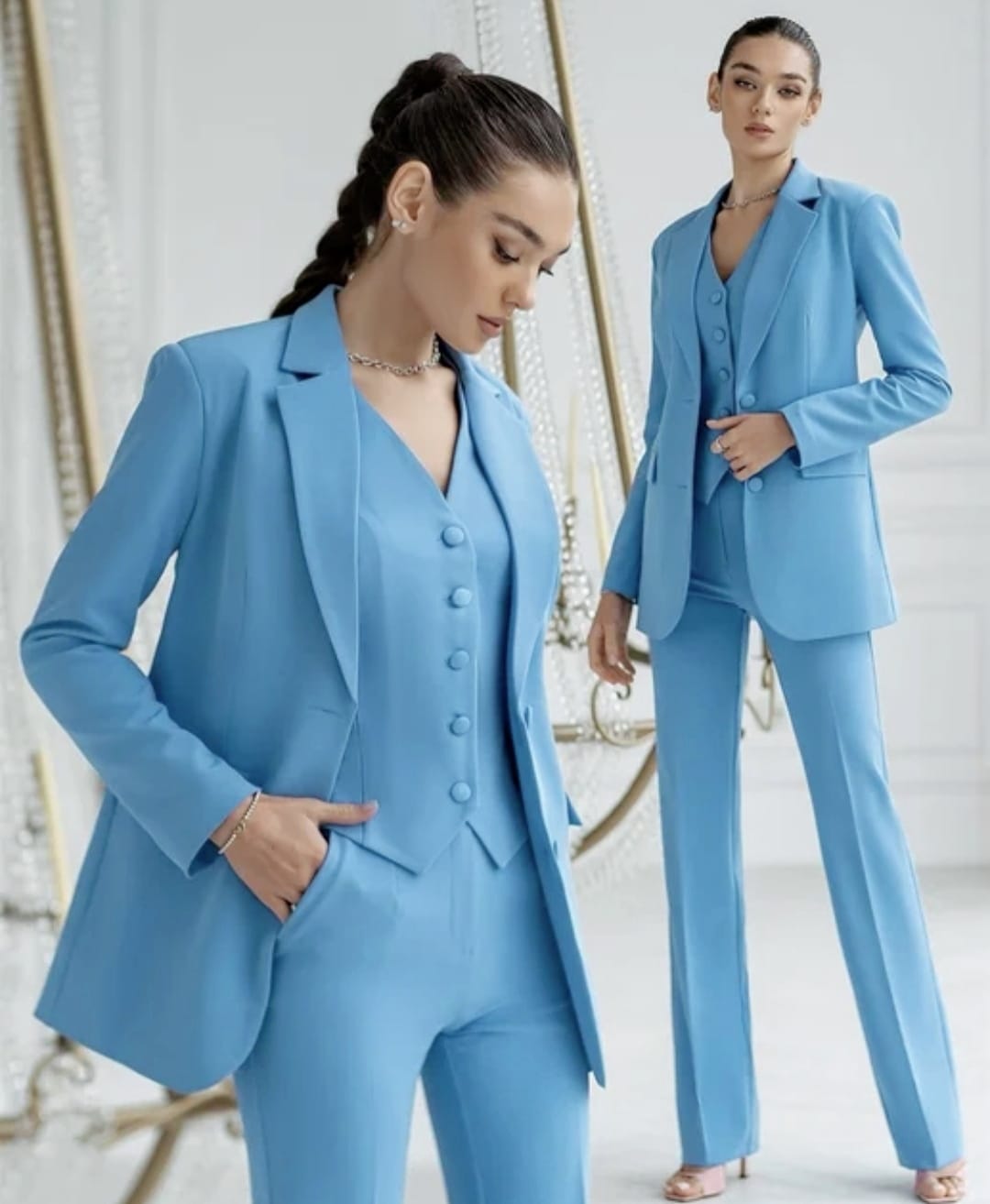 "Sefira" Suit (Jacket + Pants + Blazer)