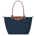 Longchamp - Large Le Pliage Bag, navy