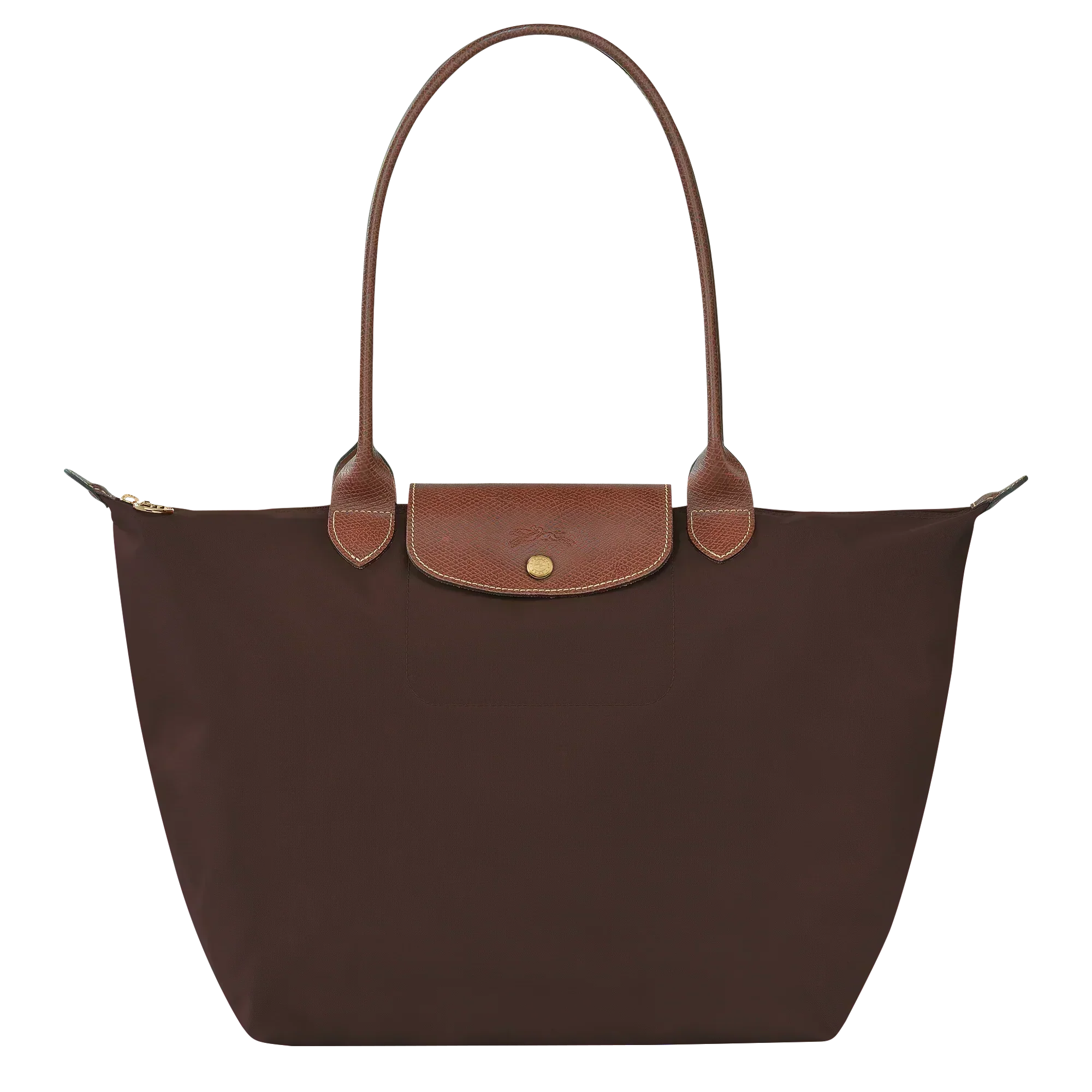 Longchamp - Large Le Pliage Bag, Stone