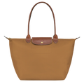 Longchamp - Large Le Pliage Bag, Brown