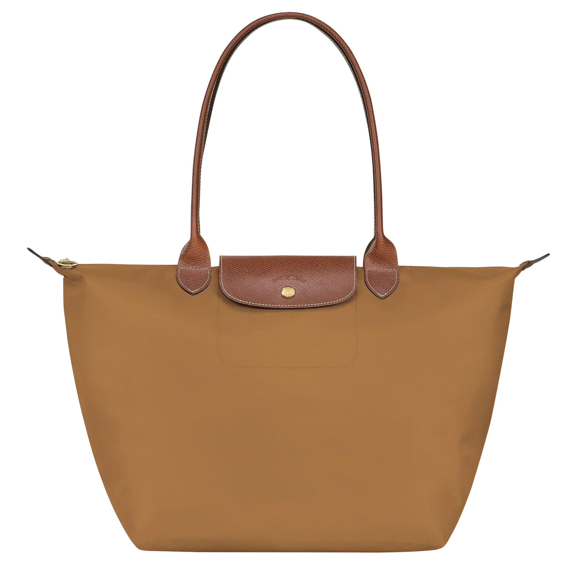 Longchamp - Large Le Pliage Bag, Brown