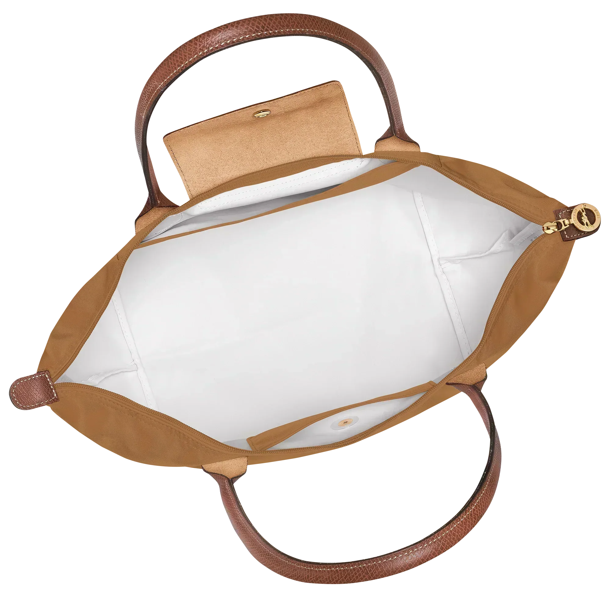 Longchamp - Large Le Pliage Bag, Brown