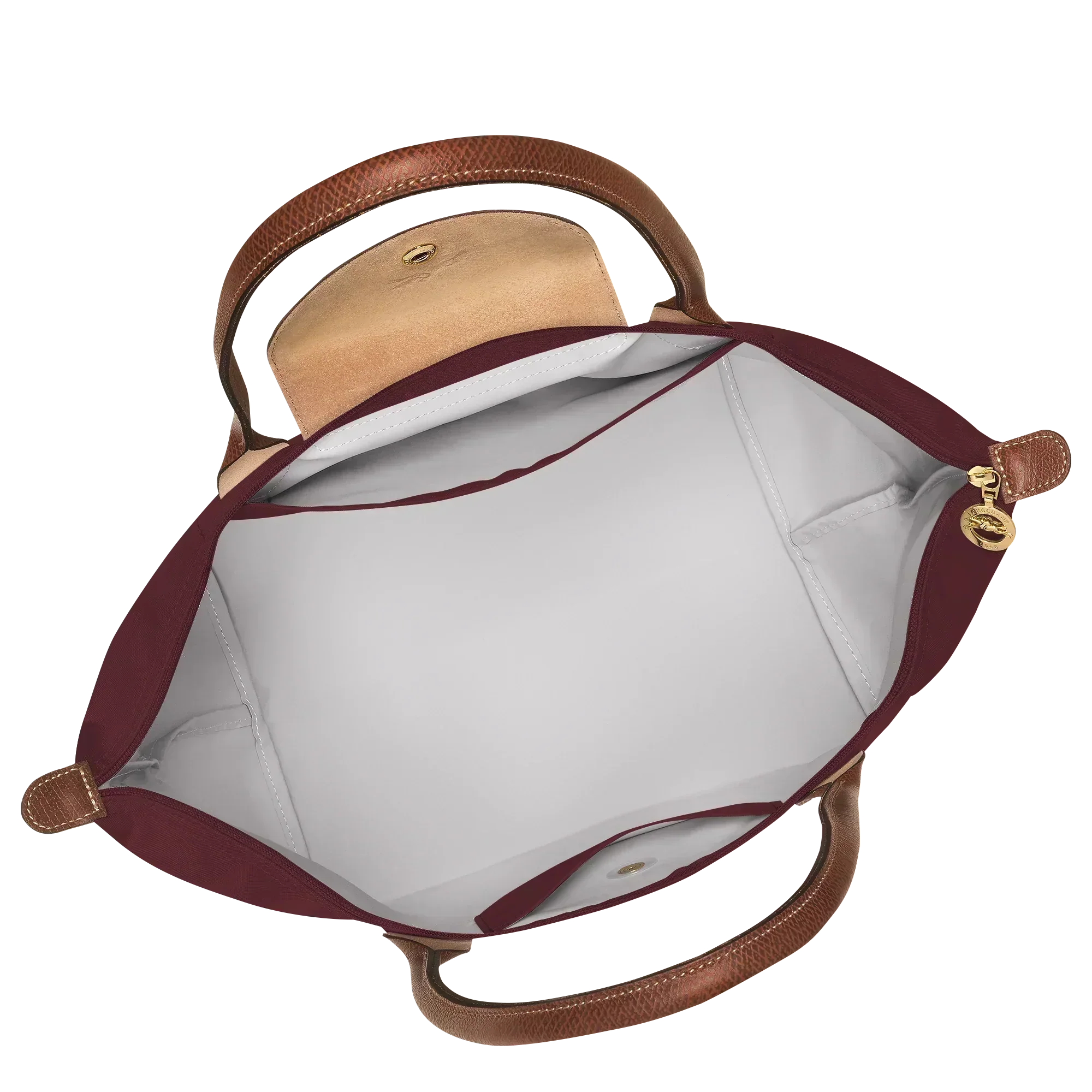 Longchamp - Large Le Pliage Bag, Bordeaux