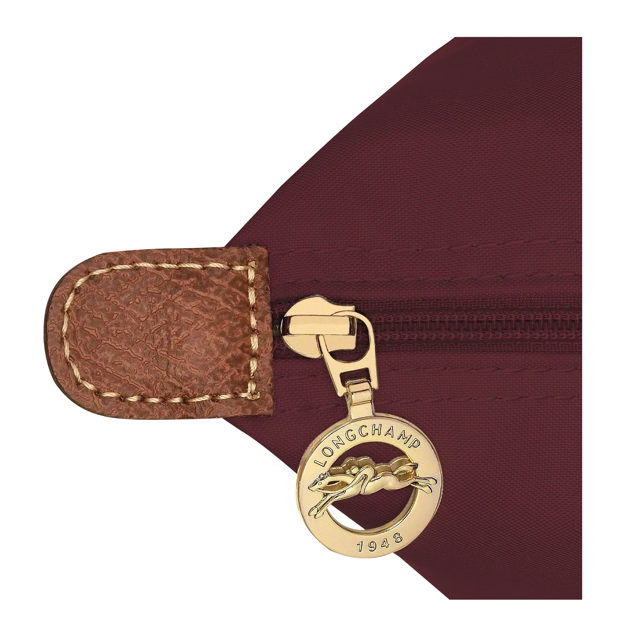 Longchamp - Large Le Pliage Bag, Bordeaux