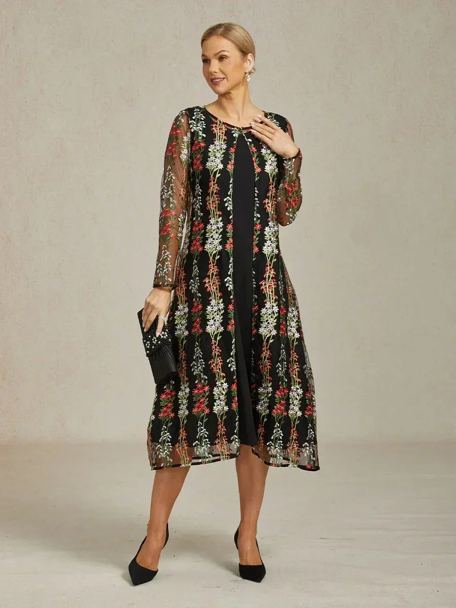 Vintage Sequin Jacket Dress