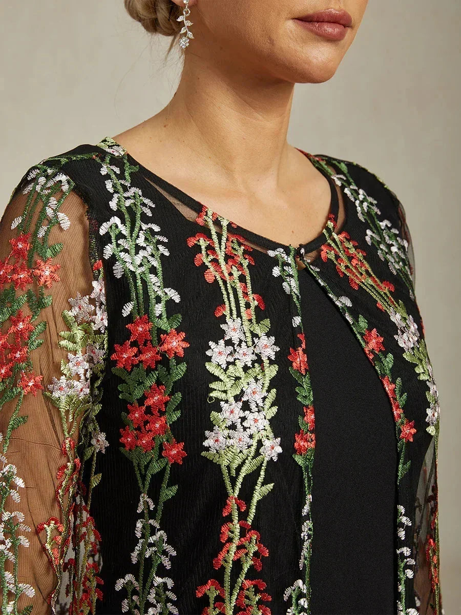 Vintage Sequin Jacket Dress