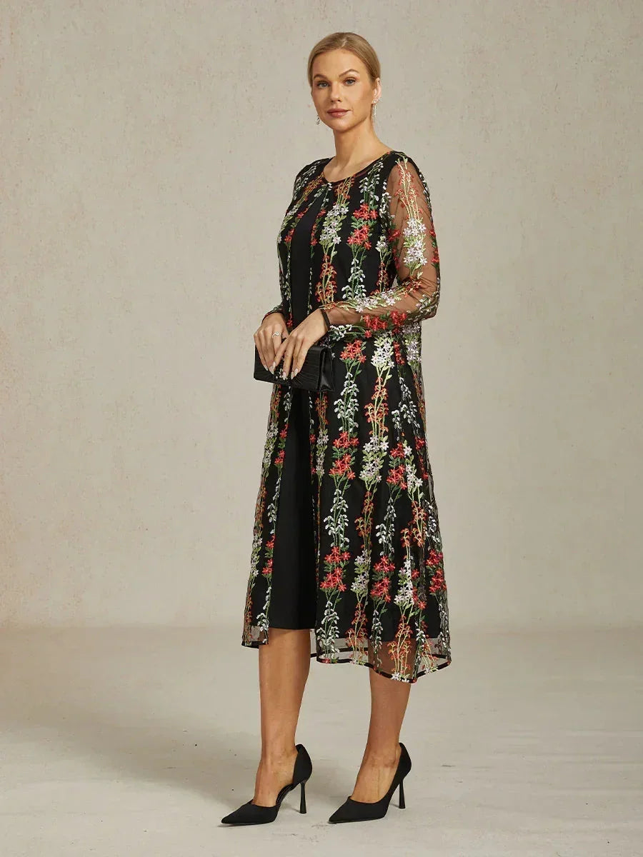 Vintage Sequin Jacket Dress
