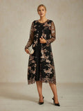Vintage Sequin Jacket Dress