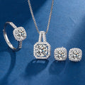White Gold Jewelry "Lion Quadrata"