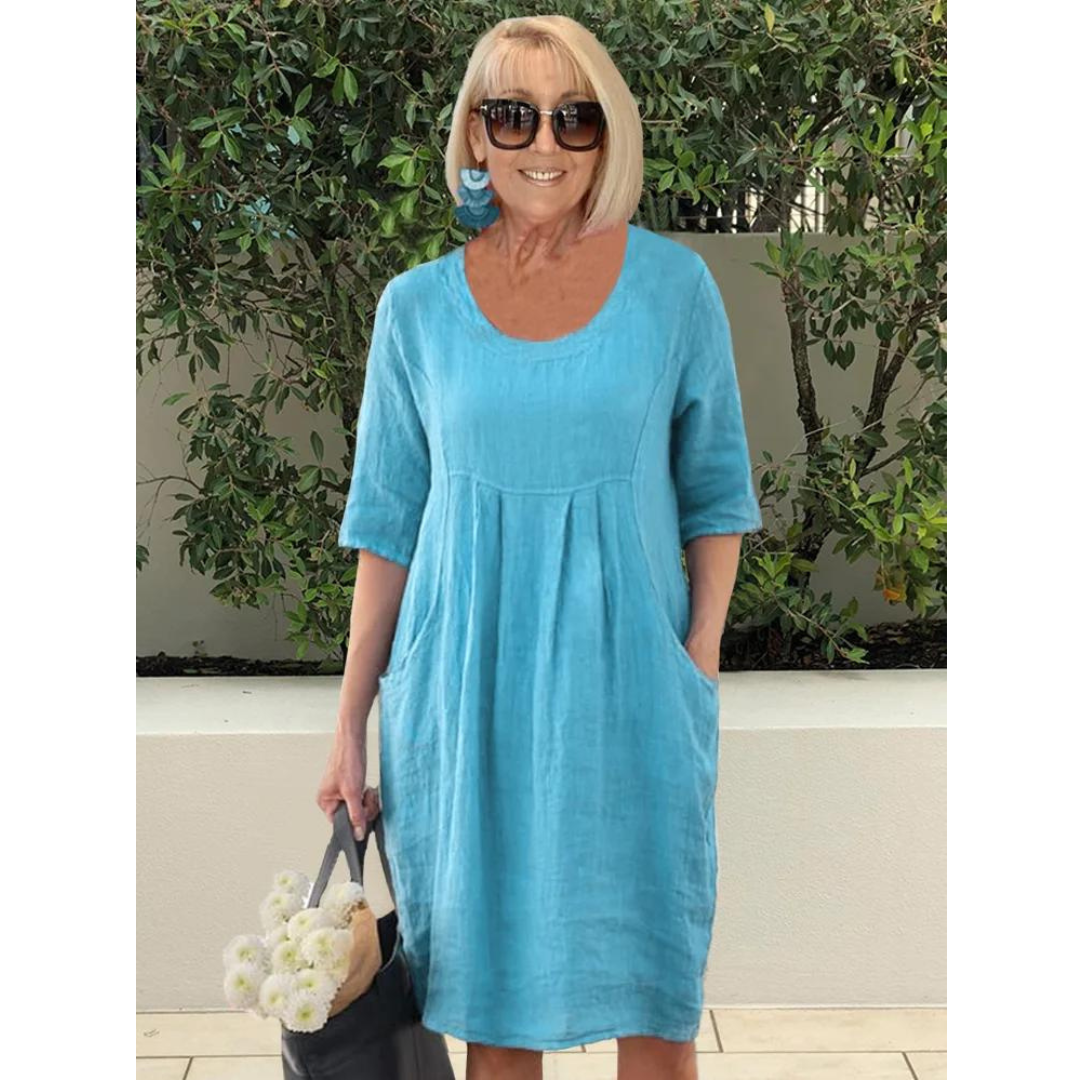 Gabriela Summer Dresses with Pockets