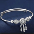Dream Catcher Bracelet in Silver