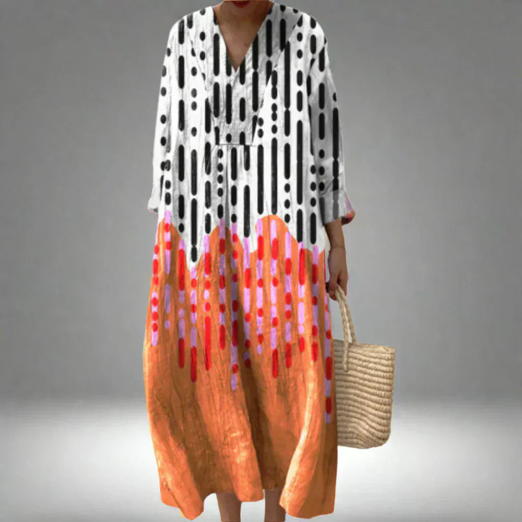 Geometric Night Tunic