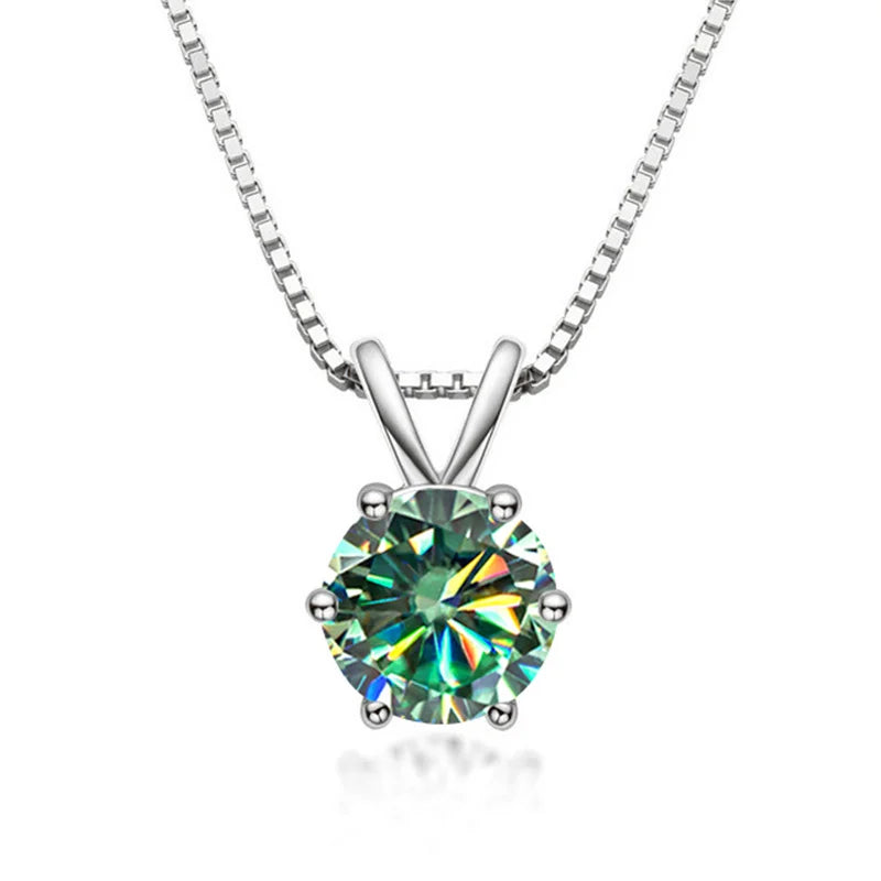 Elegant Solitaire Ring with Moissanite