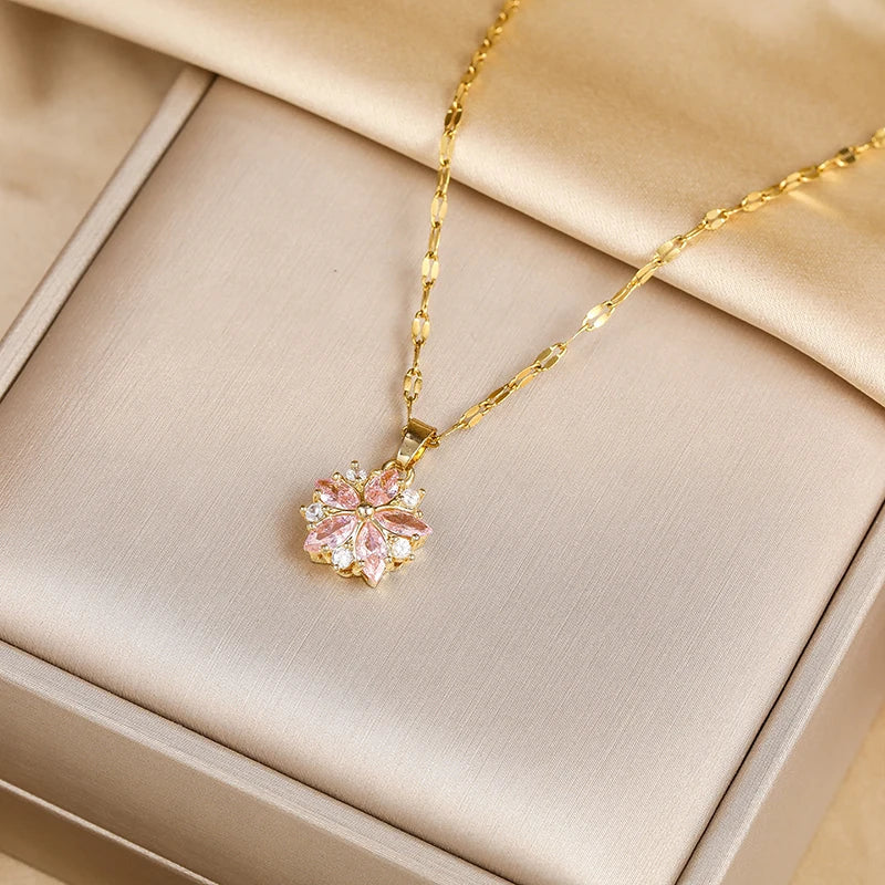 Kolia Sakura Rose Romantic Stainless Steel
