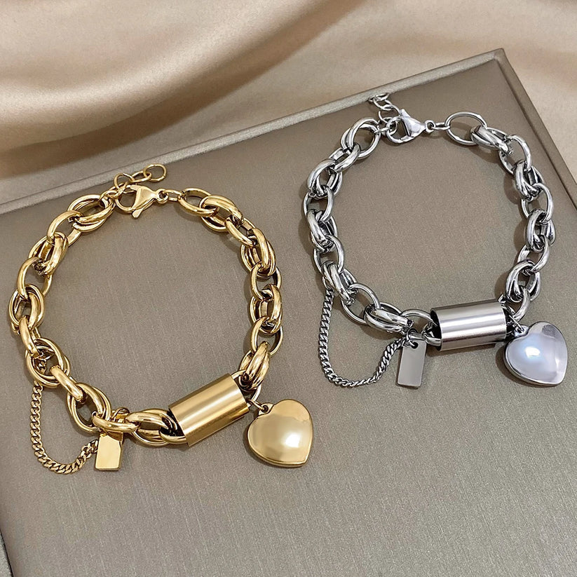 Libya™ | Thick Gold Bracelet