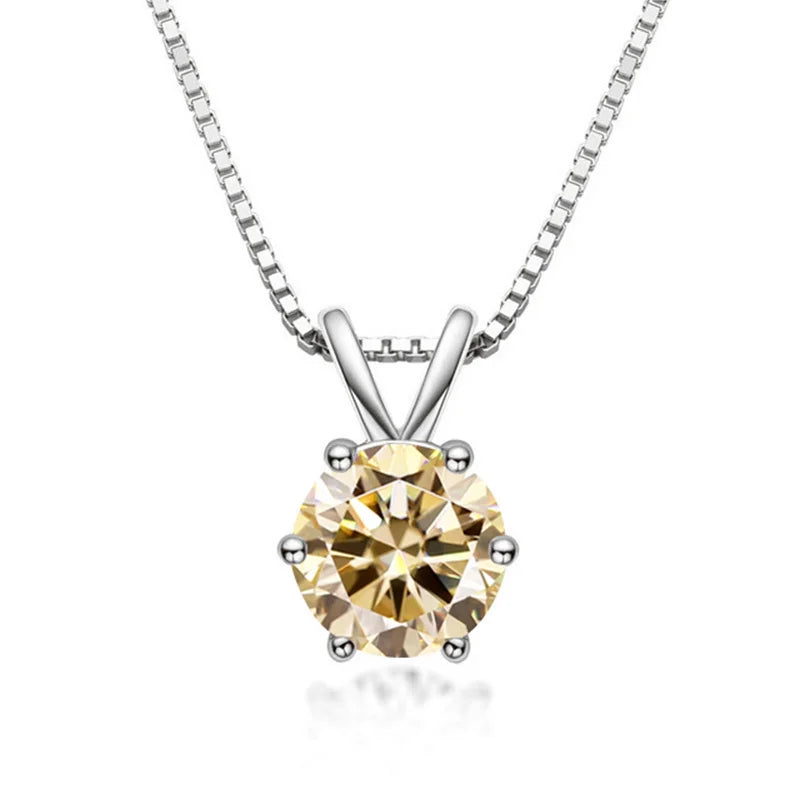 Elegant Solitaire Ring with Moissanite