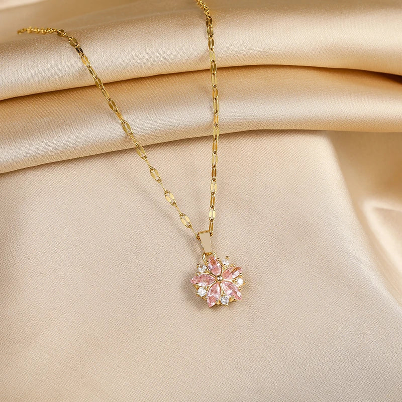 Kolia Sakura Rose Romantic Stainless Steel