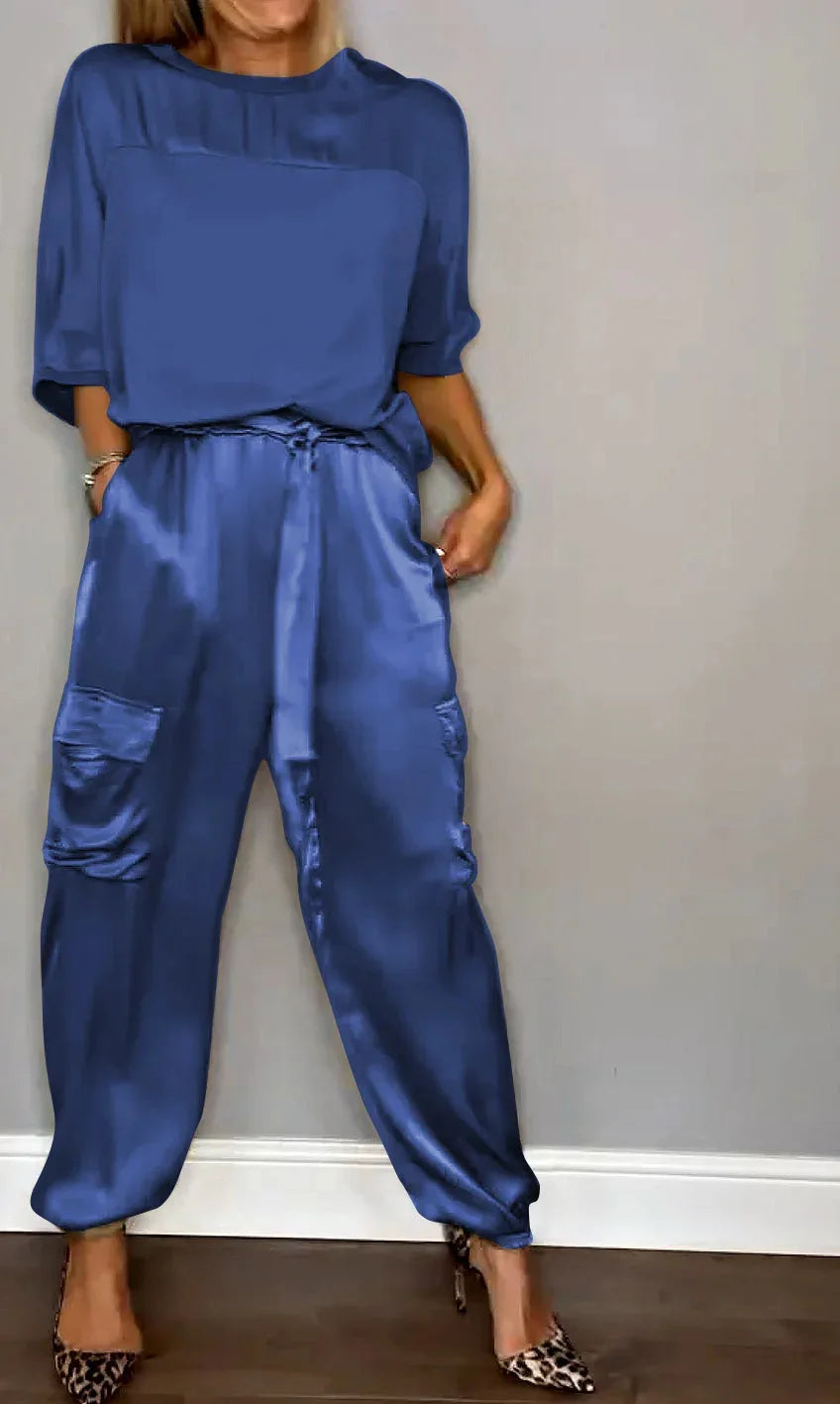 Avriel | Flowing and Luxurious Two-Piece Set