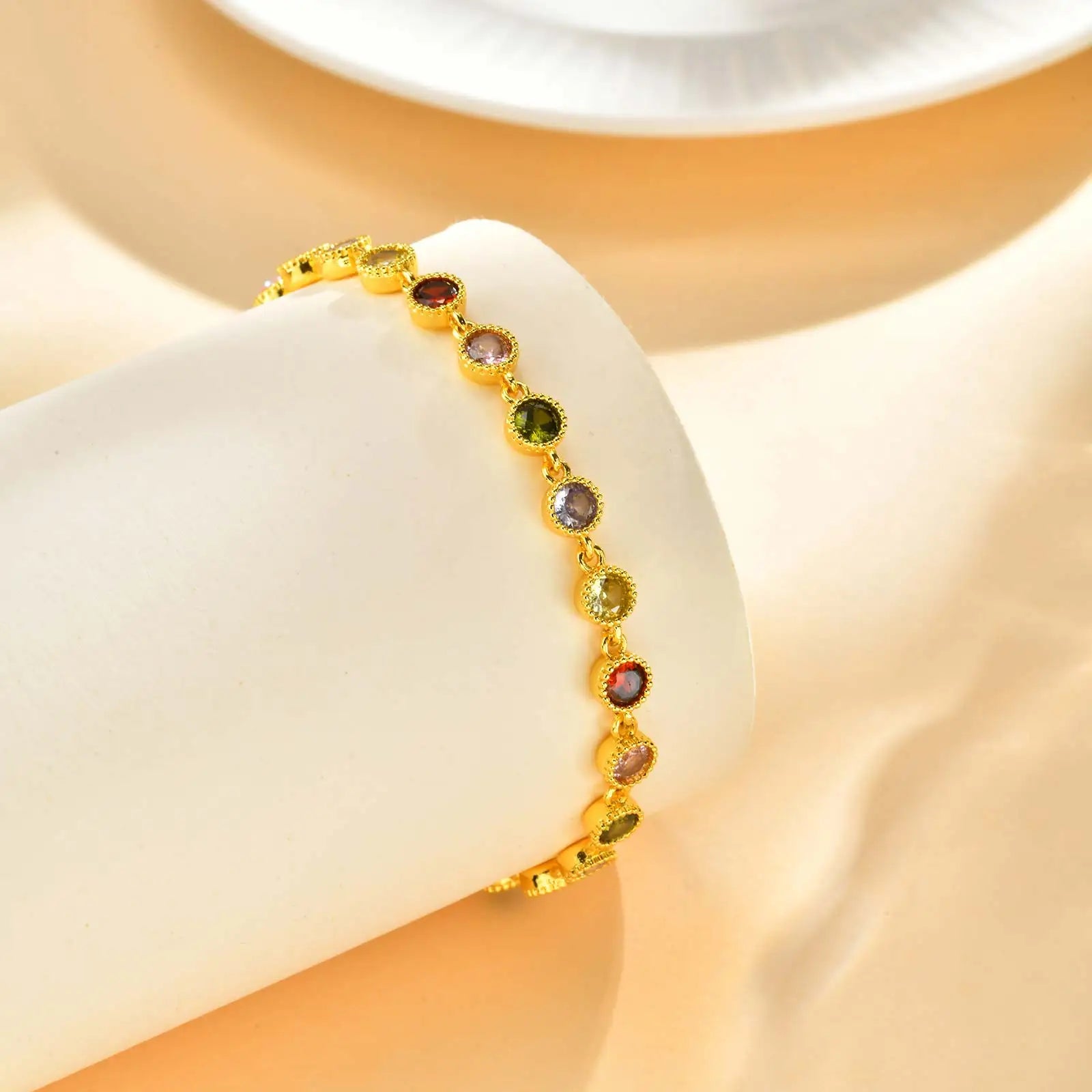 Illuminated Rainbow Bracelet Pendant