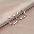 Minimalist Geometric Drop Earrings
