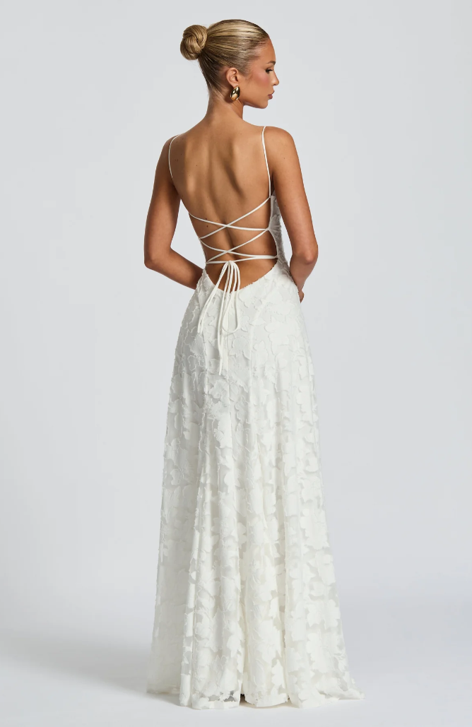 Sophia | Elegant Maxi Dress with Lace