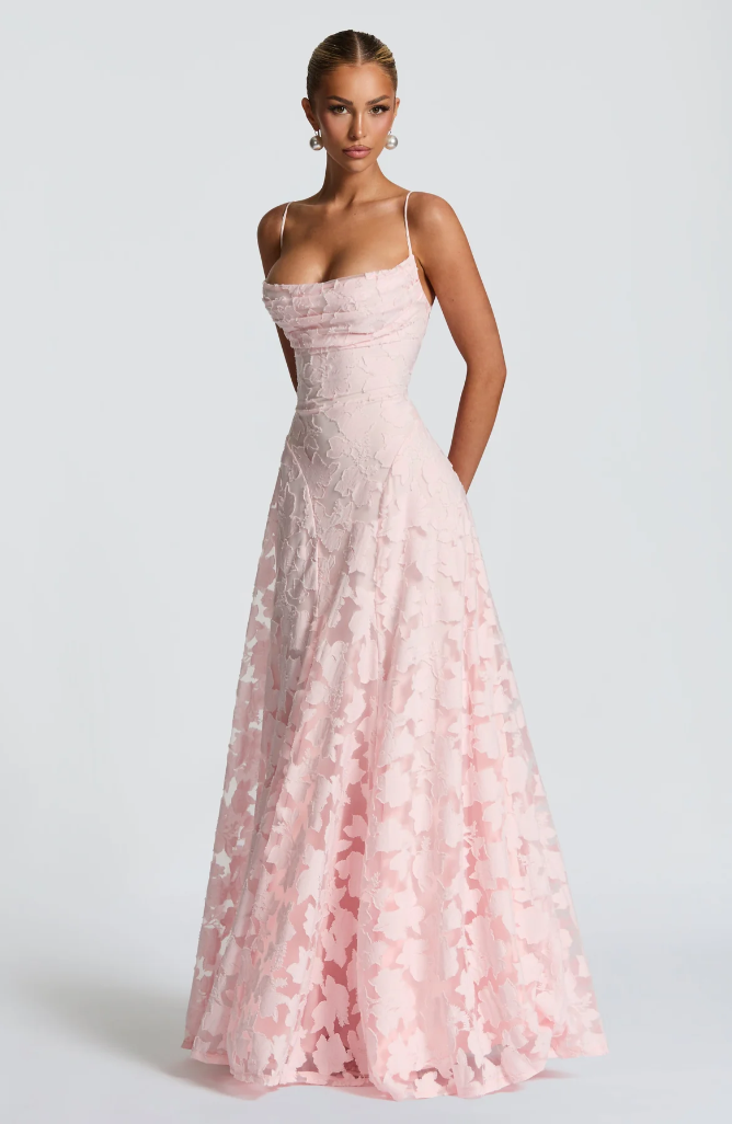 Sophia | Elegant Maxi Dress with Lace
