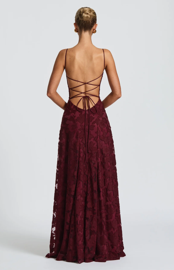 Sophia | Elegant Maxi Dress with Lace