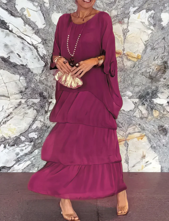 Boni - Elegant Flowing Maxi Dress