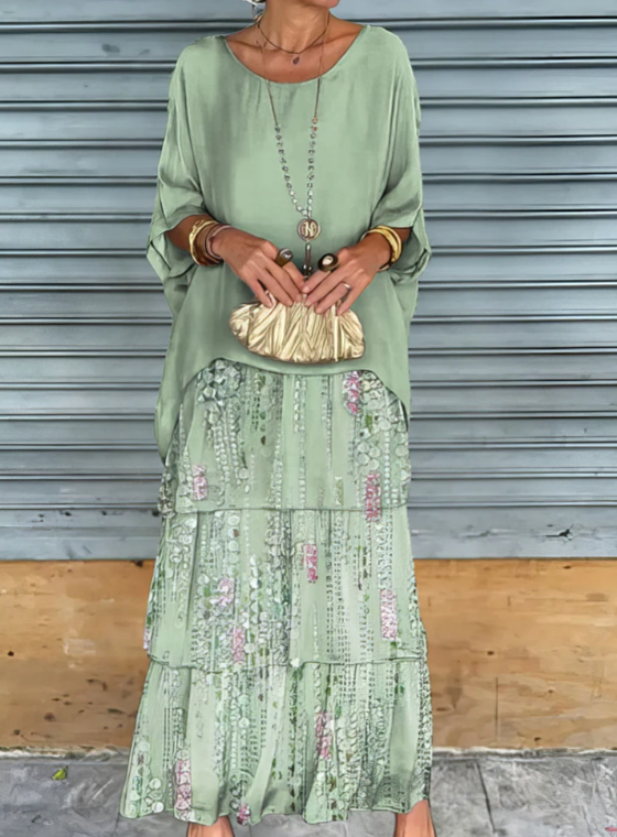 Boni - Elegant Flowing Maxi Dress